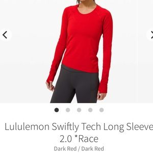Lululemon Swiftly Tech Long Sleeve 2.0 *Race
